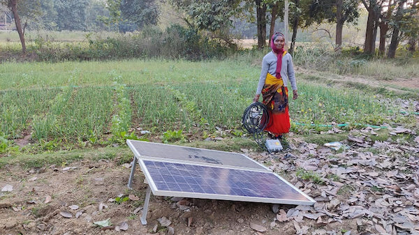 Mainstreaming Micro Solar Pumps to Improve Incomes of Marginal Farmers